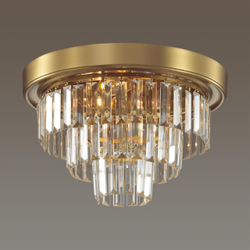 5257/4C CLASSI LN26 119 латунь Люстра потолочная E14 4*40W 220V ZAHA