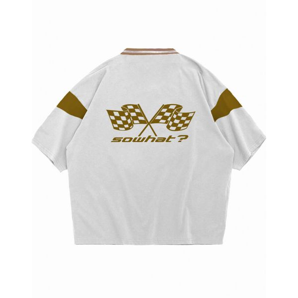 Футболка Speed Racing белая - фото 2