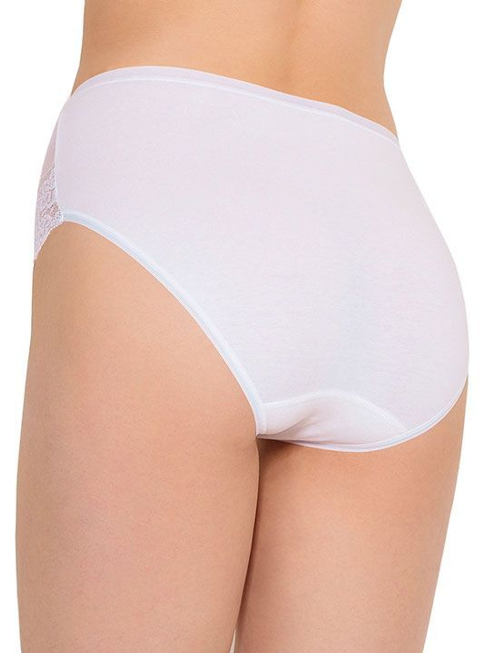 Высокие трусики-слипы Charm (Размер: M) (Цвет: кремовый)