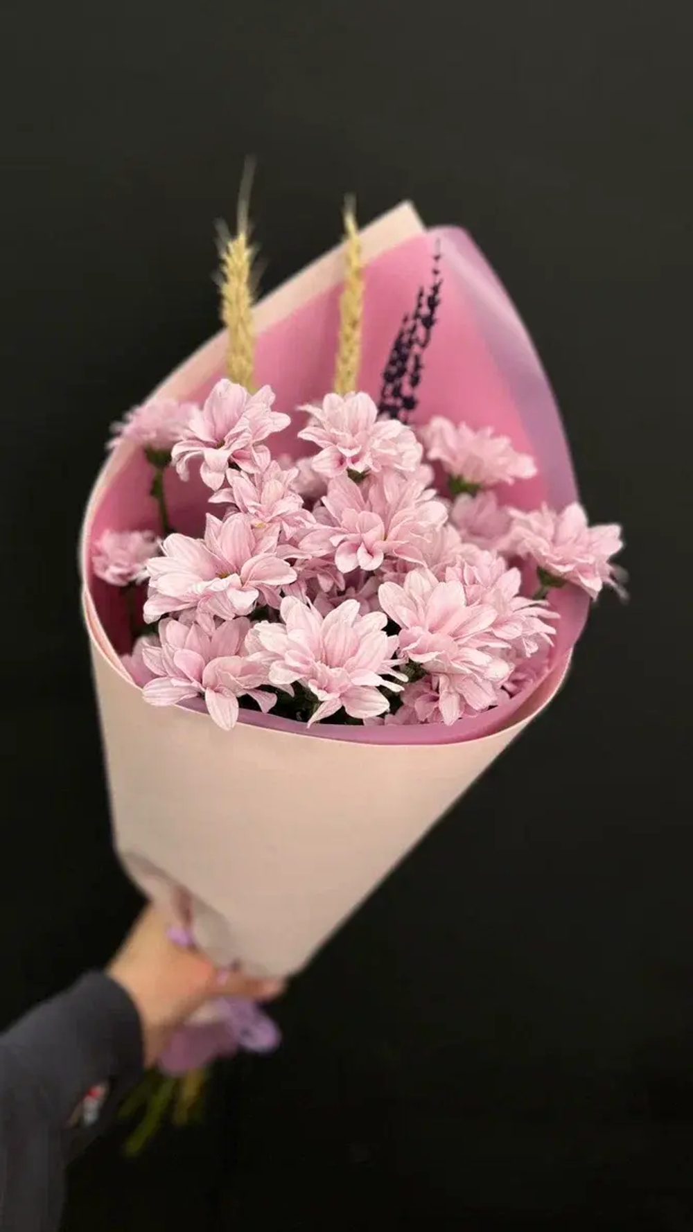 Букет кустовых хризантем, 3шт