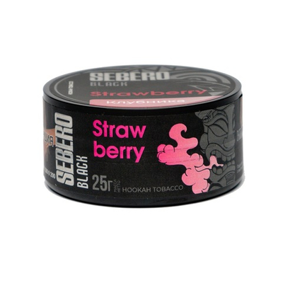 Sebero Black - Strawberry (Клубника), 25 гр