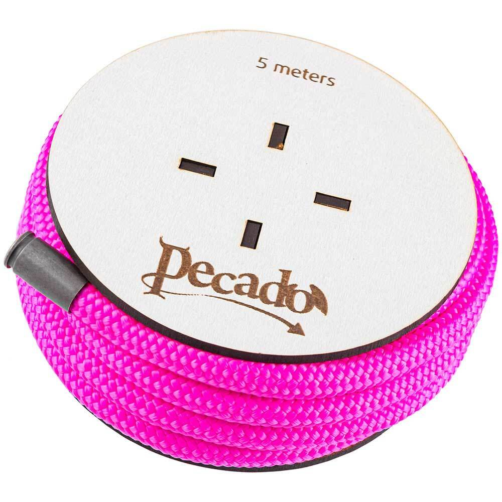 Веревка для шибари Pecado BDSM, на катушке, полиамид, розовая, 5 м