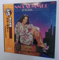 Винтажная виниловая пластинка LP Donna Summer On The Radio: Greatest Hits Vol. 1 and 2 (Japan 1980)