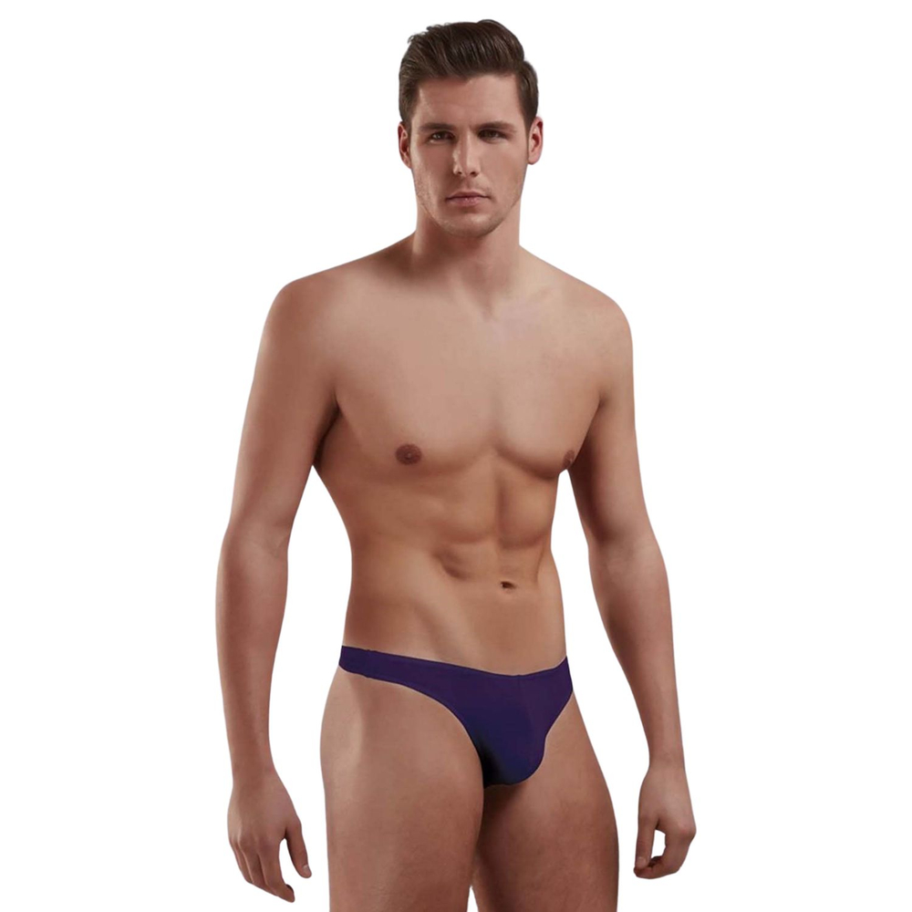 Мужские стринги из хлопково-модальной ткани Doreanse Essentials (Размер: XXL) (Цвет: бордовый)