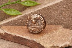 Бусина-вставка для браслета Тор от мастерской Крымская бронза