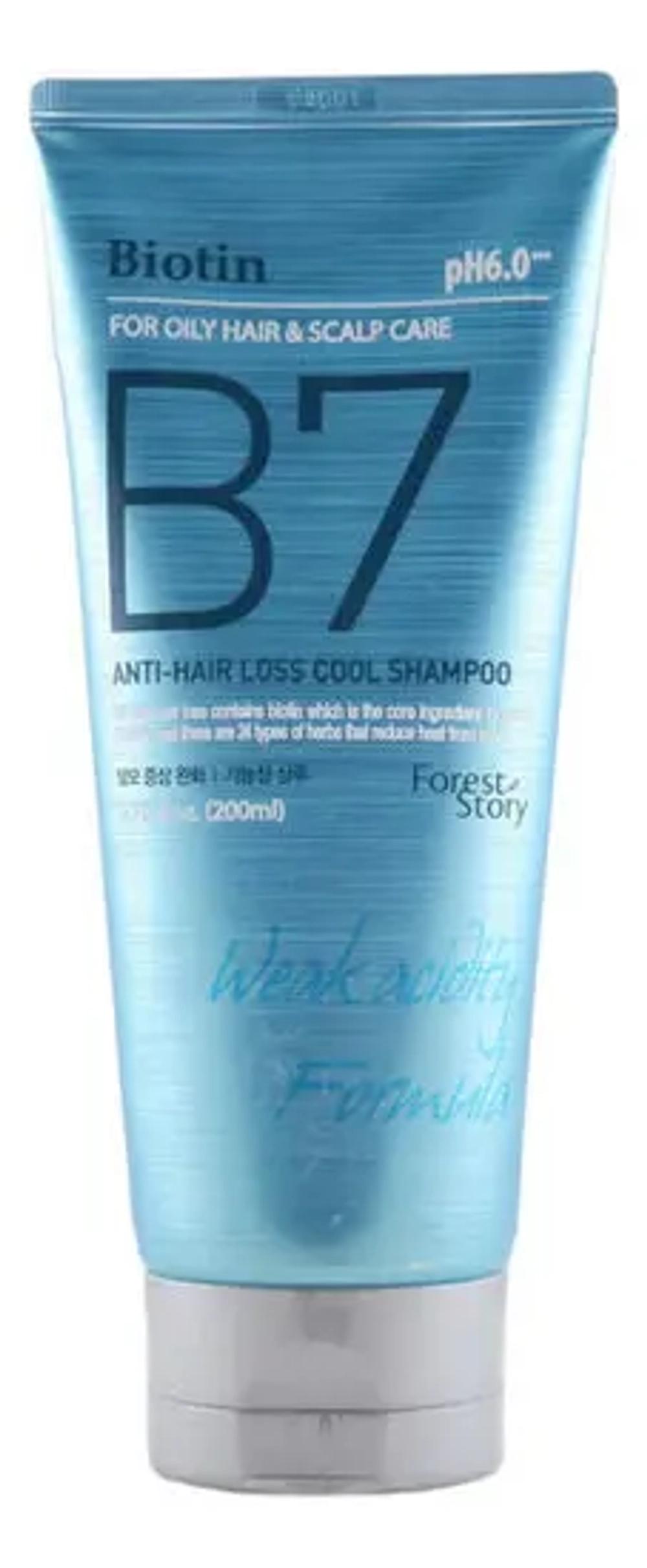 Шампунь против выпадения волос с охлаждающим эффектом Forest Story B7 Anti-Hair Loss Cool Shampoo 200мл
