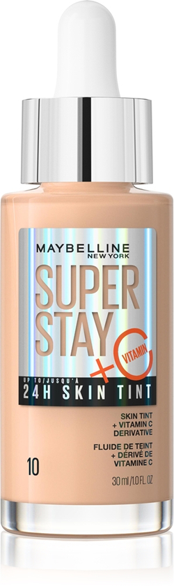 MAYBELLINE NEW YORK SuperStay Vitamin C Skin Tint - Сыворотка для выравнивания тона кожи оттенок 10, 30 ml