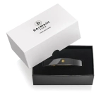 Balmain Hair Couture Заколка-автомат для волос черная глянец М