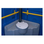 Туалетная кабина Экомарка для инвалидов (синий)