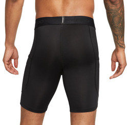 Термобелье Nike Pro Dri-Fit Fitness Long Shorts - black/white