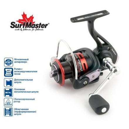 Кат. Surf Master Black Bass FB 3500A 5+1bb з/ш