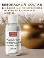 Разбавитель красок для свечей и гипса