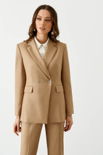 1807 Жакет женский (бежевый)