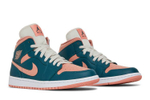 Кроссовки Jordan Air Jordan 1 Mid "Dark Teal Green" (Женская размерная сетка)