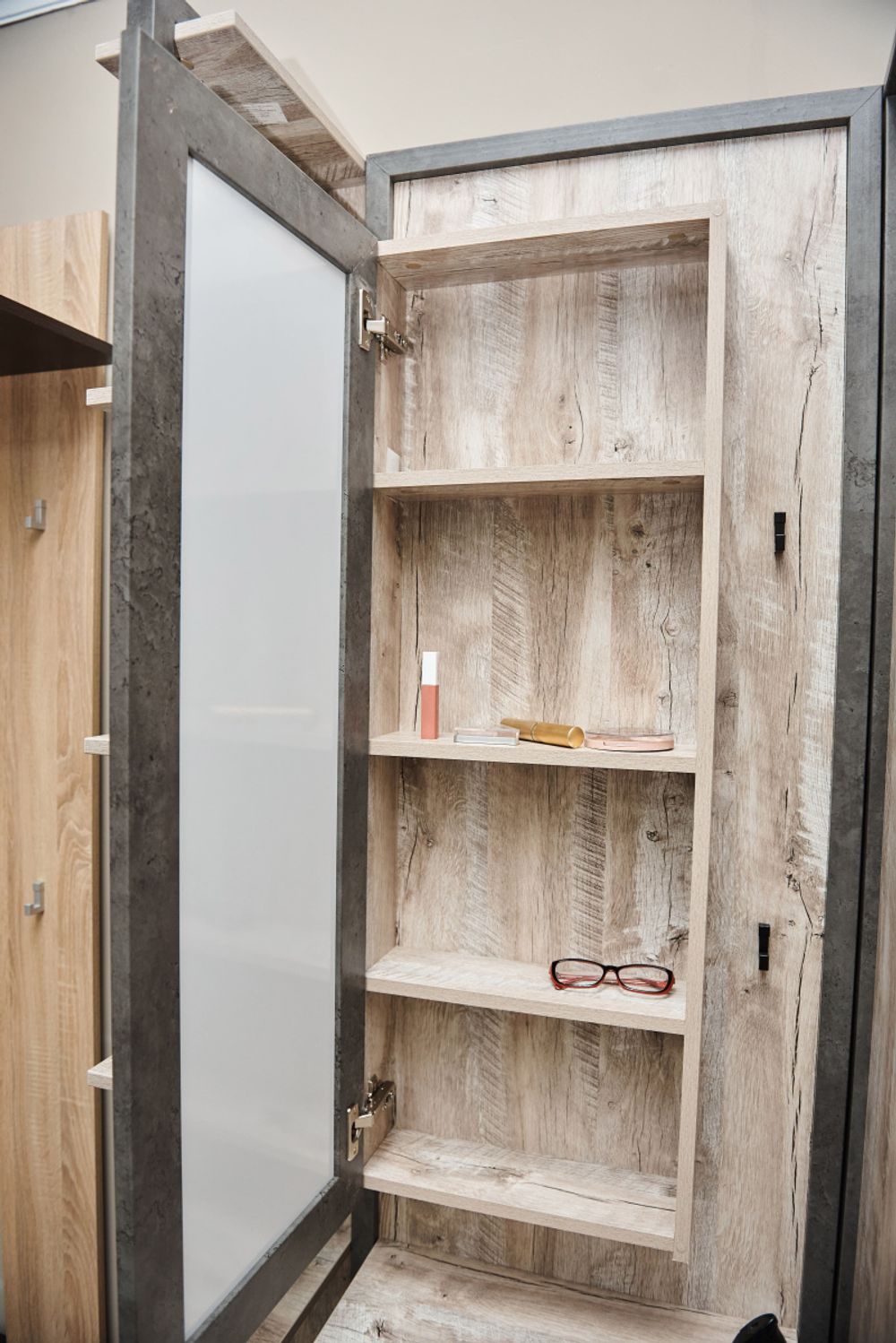 Коллекция Клео Комплект полок к Пеналу Дуб Юкон/Ателье темное (Набор)