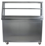 Фризер для жареного мороженого Foodatlas KCB-2F (контейнеры, стол для топпингов)