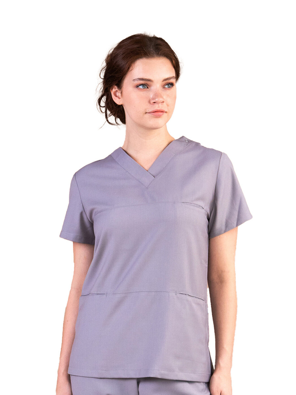 Туника медицинская женская Тезис TZ300, серый, 54
