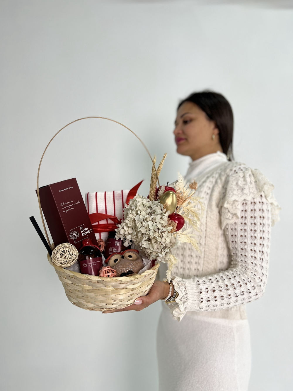 Пасхальная корзина "Праздничный калейдоскоп"