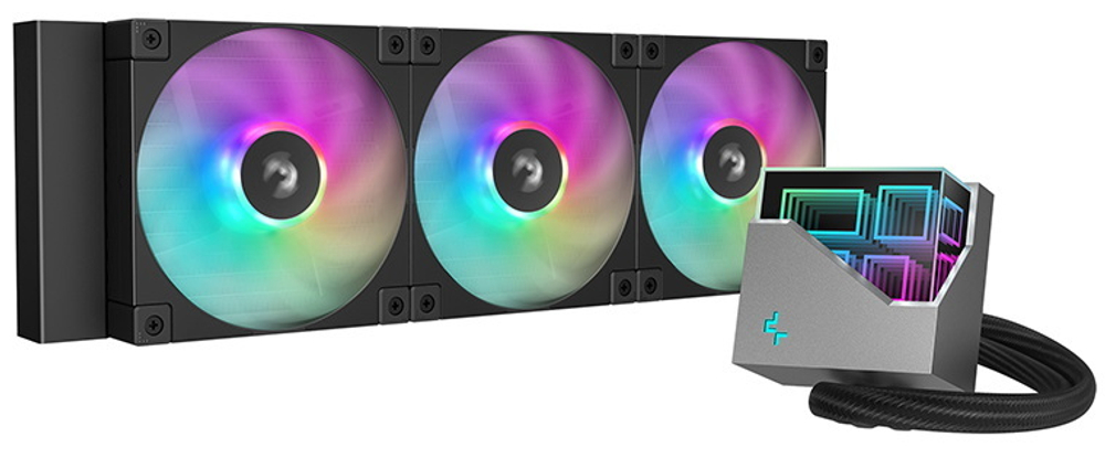 Система охлаждения жидкостная Deepcool LT360 ARGB BK