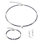 Браслет Coeur de Lion Midnight Blue-Silver 5080/30-0746 цвет синий, серебряный