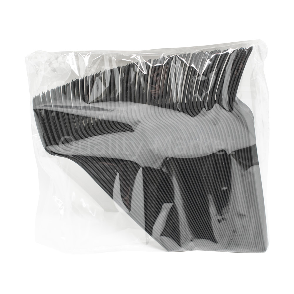 Вилка  (чёрная) 170 мм  кукурузный крахмал (50шт/2000шт)