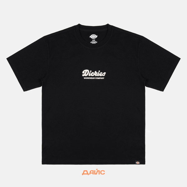 Футболка мужская Dickies Lewistown Embro артикул:DK0A4Z94BLK1 - купить в магазине Дайс