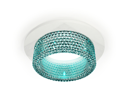 Ambrella Комплект встраиваемого светильника с композитным хрусталем MR16 Встраиваемые XC6512043