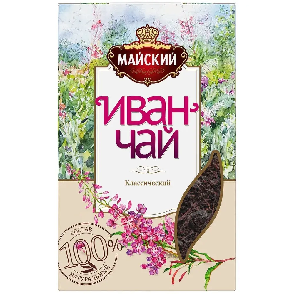 Чай листовой травяной Майский Иван-чай классический, 50 г