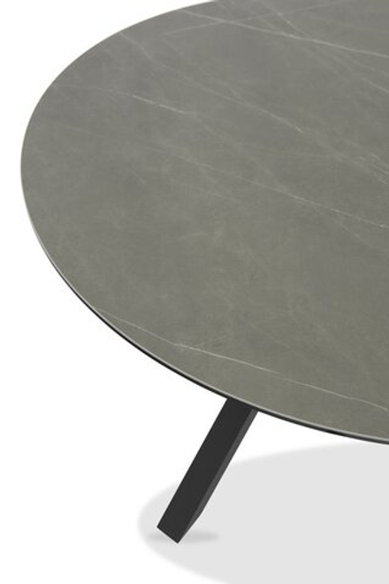 Timra, стол антрацит/черный, алюминий/спеченный камень