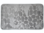 Коврик для ванной Камни 50*80см (cерый)