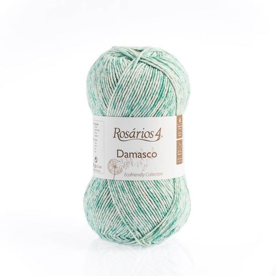 Пряжа ROSARIOS 4 Damasco (70% хлопок, 30% лён)