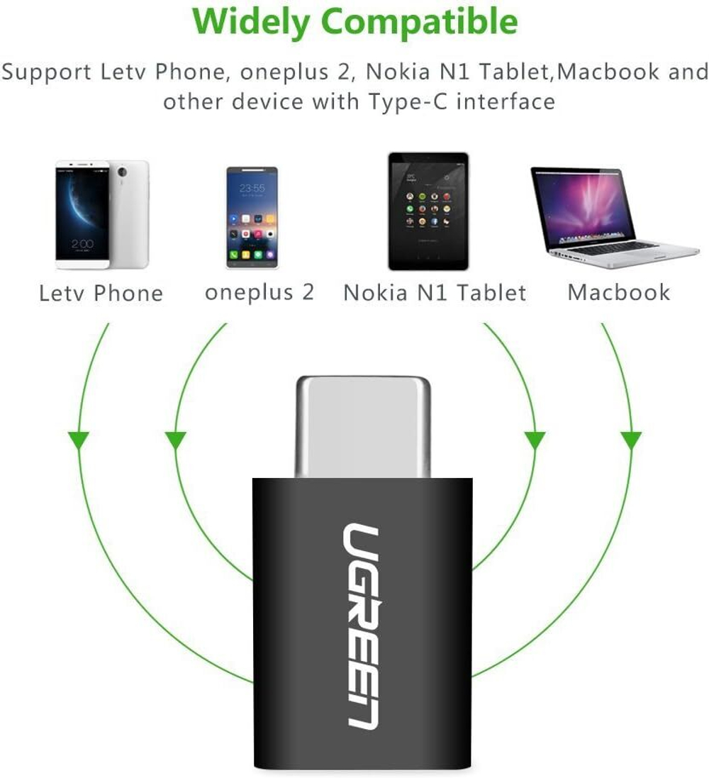 Переходник USB 3.1 Type C - MicroUSB UGREEN 30391
