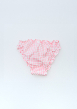 Ruffled gingham bloomers