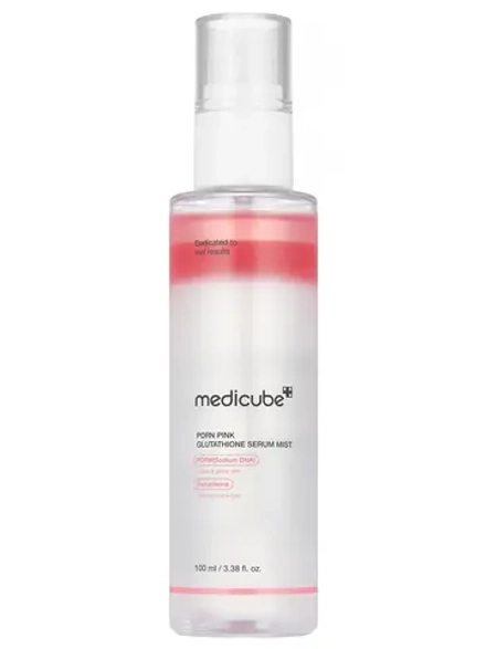 Medicube Сыворотка-мист с ПДРН и глутатионом для упругости и сияния кожи PDRN Pink Glutatione Serum Mist 100 мл
