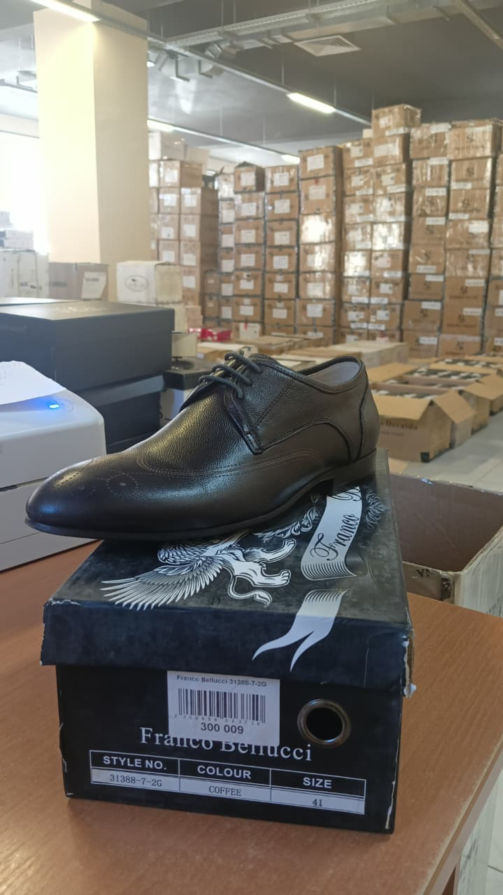 Туфли мужские FRANCO BELLUCCI 31388-7-2G