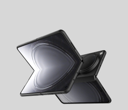 Чехол прозрачный тонированный с MagSafe на OPPO Find N6, серия Super Frosted Shield Prop Magnetic (версия с прозрачной крышкой объектива) от Nillkin