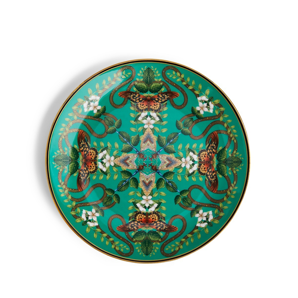 Wedgwood Тарелка для завтрака Wonderlust 20 см Изумрудный лес