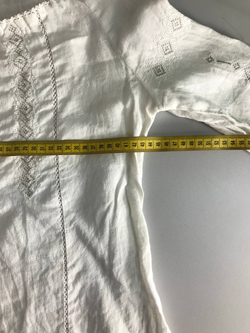 Блузка самобытная льняная, визуально на 42/44 размер