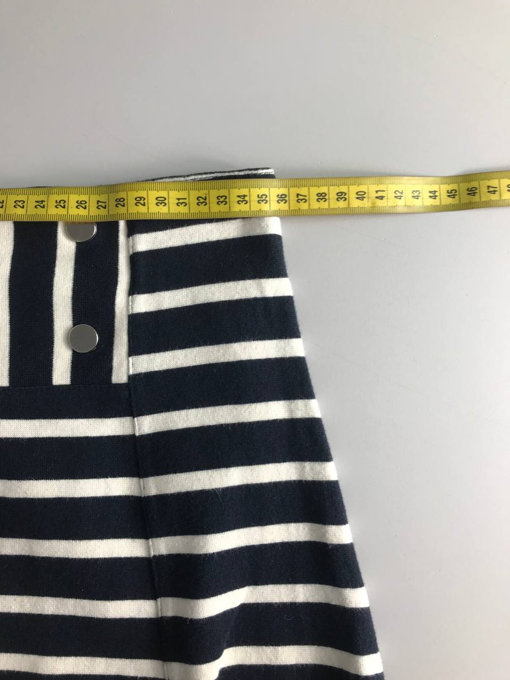 Юбка Etam в морском стиле, маркировка 36, визуально на 42 размер