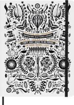 Блокнот Moleskine&Lorenzo Petrantoni LE (LEQP090LPETRA) 19х25 см, 176 стр. в линейку, белый