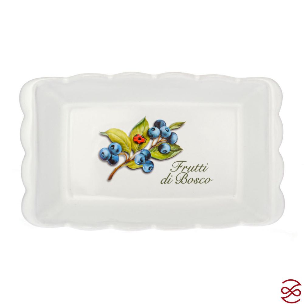 Блюдо для запекания NUOVA CER Лесные ягоды 25,5см