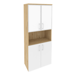 Onix Шкаф высокий широкий O.ST-1.4 R white  800*420*1977