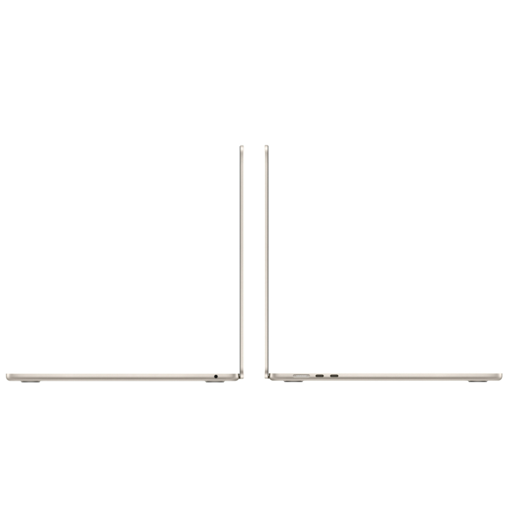 Apple MacBook Air 15" (M4, 10C CPU/10C GPU, 2025), 16 ГБ, 256 ГБ SSD, Сияющая звезда (Starlight) Ноутбук