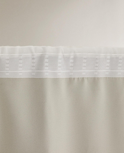 Штора Zara Home, 140х270 см, хлопок, белый, 5132/032