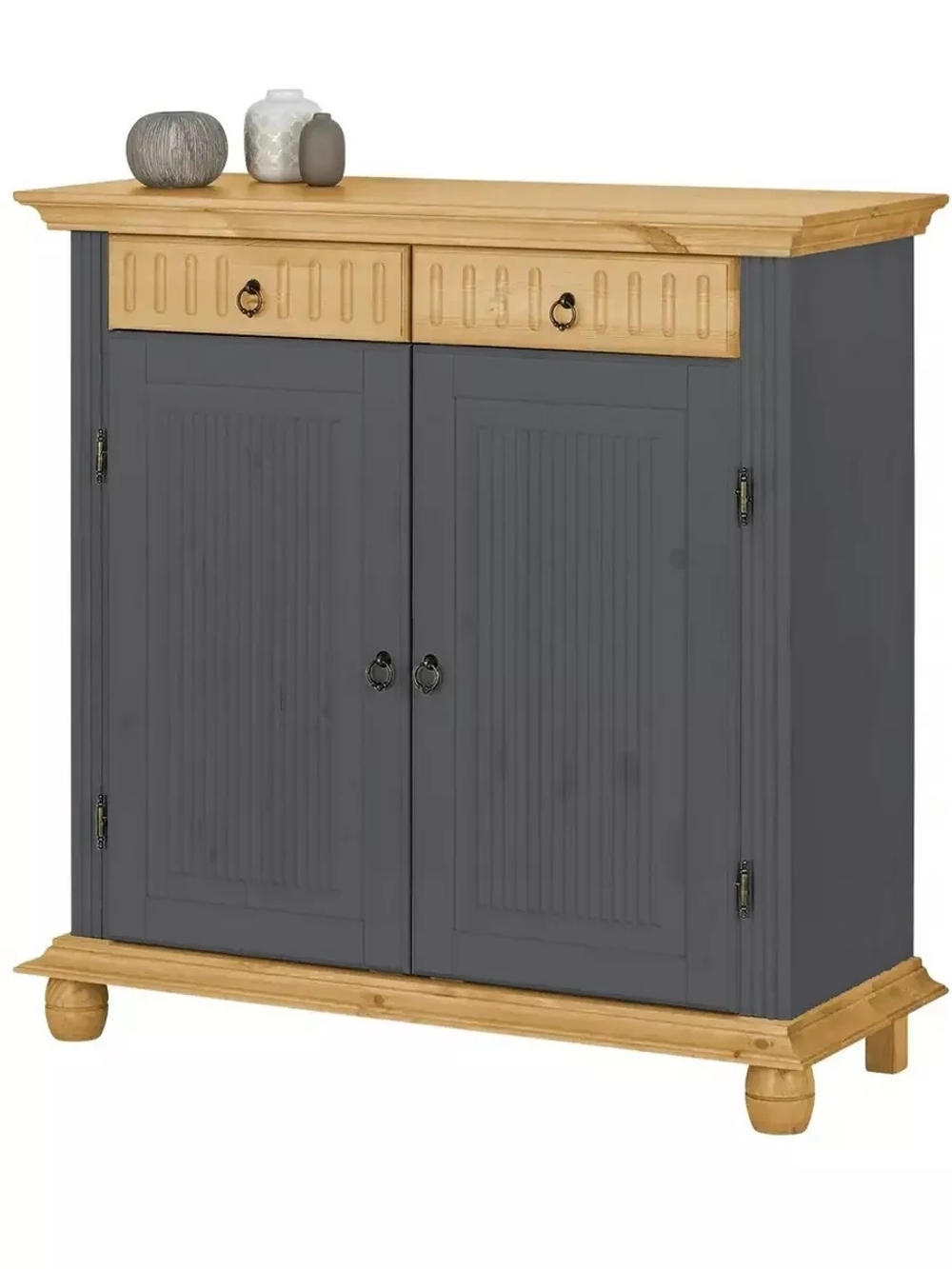 Комод Хельсинки в прихожую для обуви и вещей из сосны