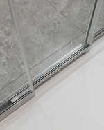 Душевой уголок Cezares MOLVENO-AF-31-90-C-CR-IV, 90х90х195, профиль хром, стекло прозрачное