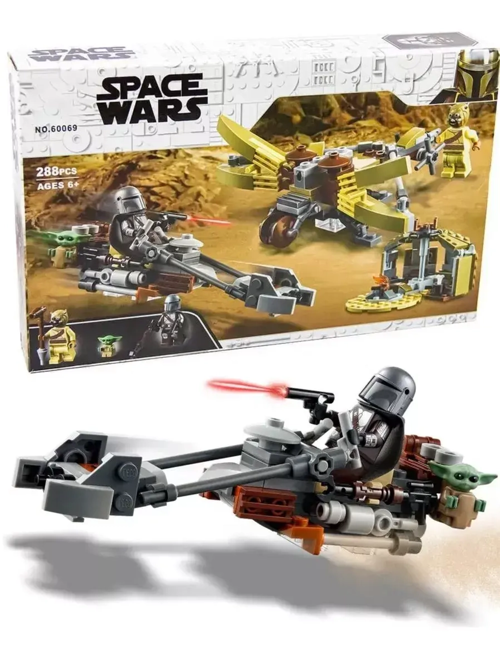 Конструктор Space Wars Испытание на Татуине 288 деталей