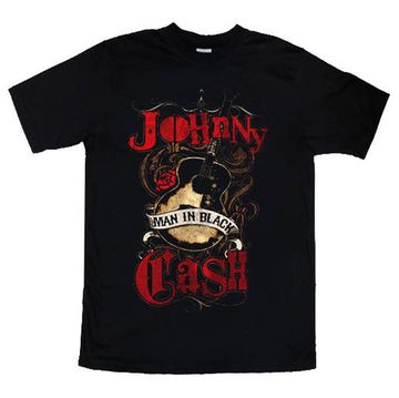 Футболка детская Johnny Cash Man In Black