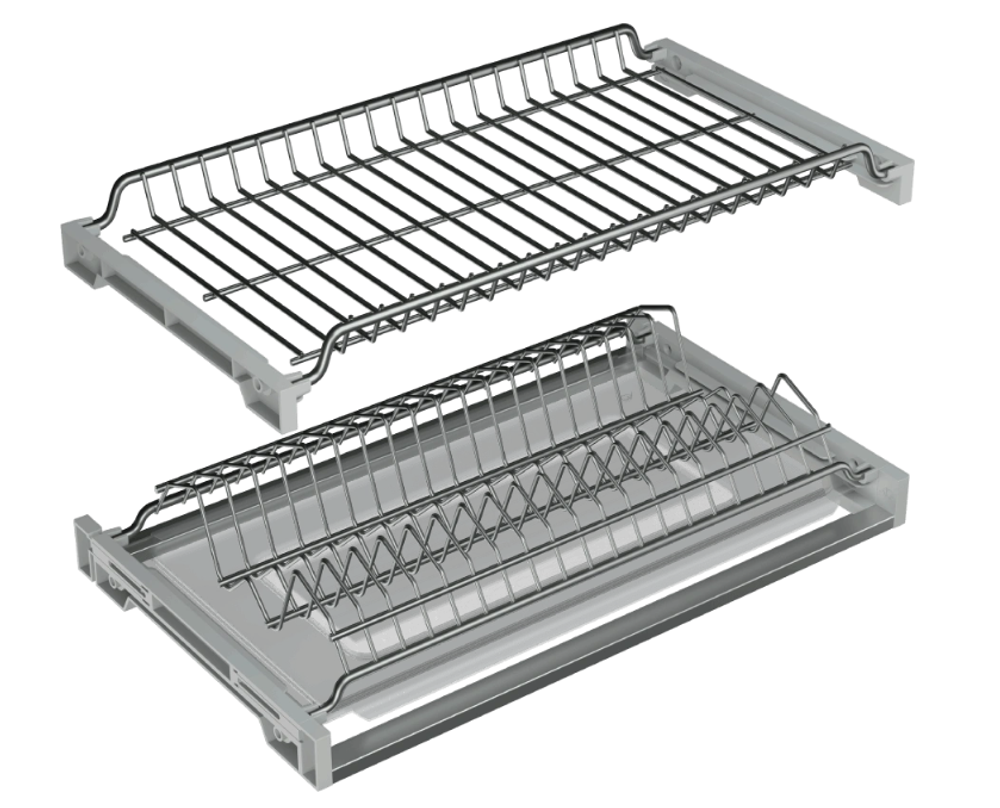 Сушка нержавеющая сталь 500 Glory-line, AQ 16 мм (1 жесткий поддон)