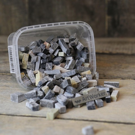 Колотый натуральный камень NS-Set-Dark, 600 гр